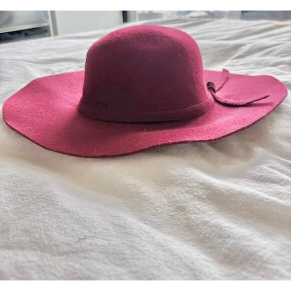 Burgundy Wool Hat Witchy Stevie Nicks Vamp Romantic Witchy 70s Boho Dark Cottage main image 4